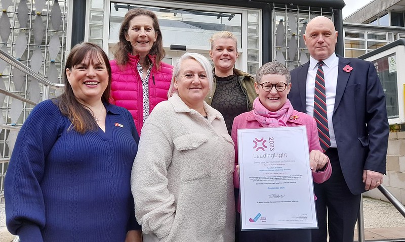 Borders domestic abuse service achieves SafeLives Leading Lights accreditation