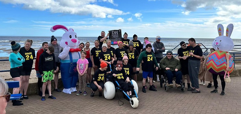 Charity Spotlight: Dook raises £4,397 for Berwickshire and Cheviot learning disability support services