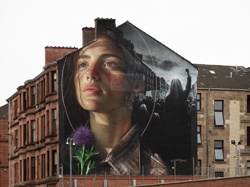 New Govan mural reimagines Mary Barbour as modern-day activist