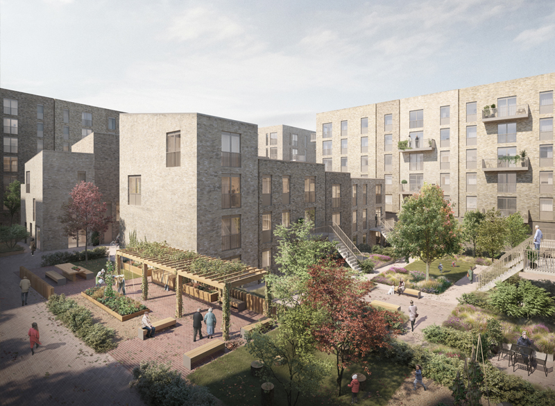 Architects increase affordable housing in Fountainbridge proposals