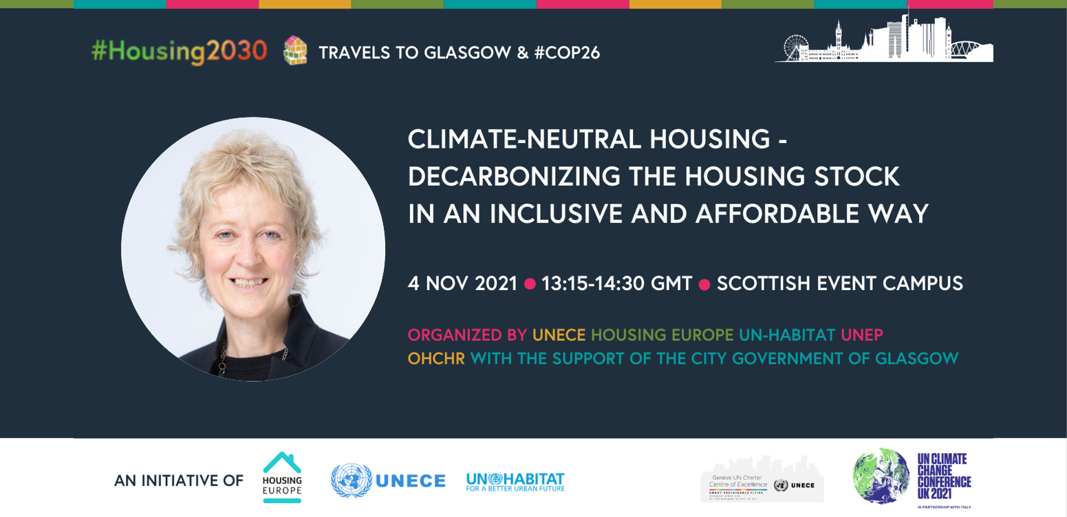 SFHA chief executive to speak at COP26 event