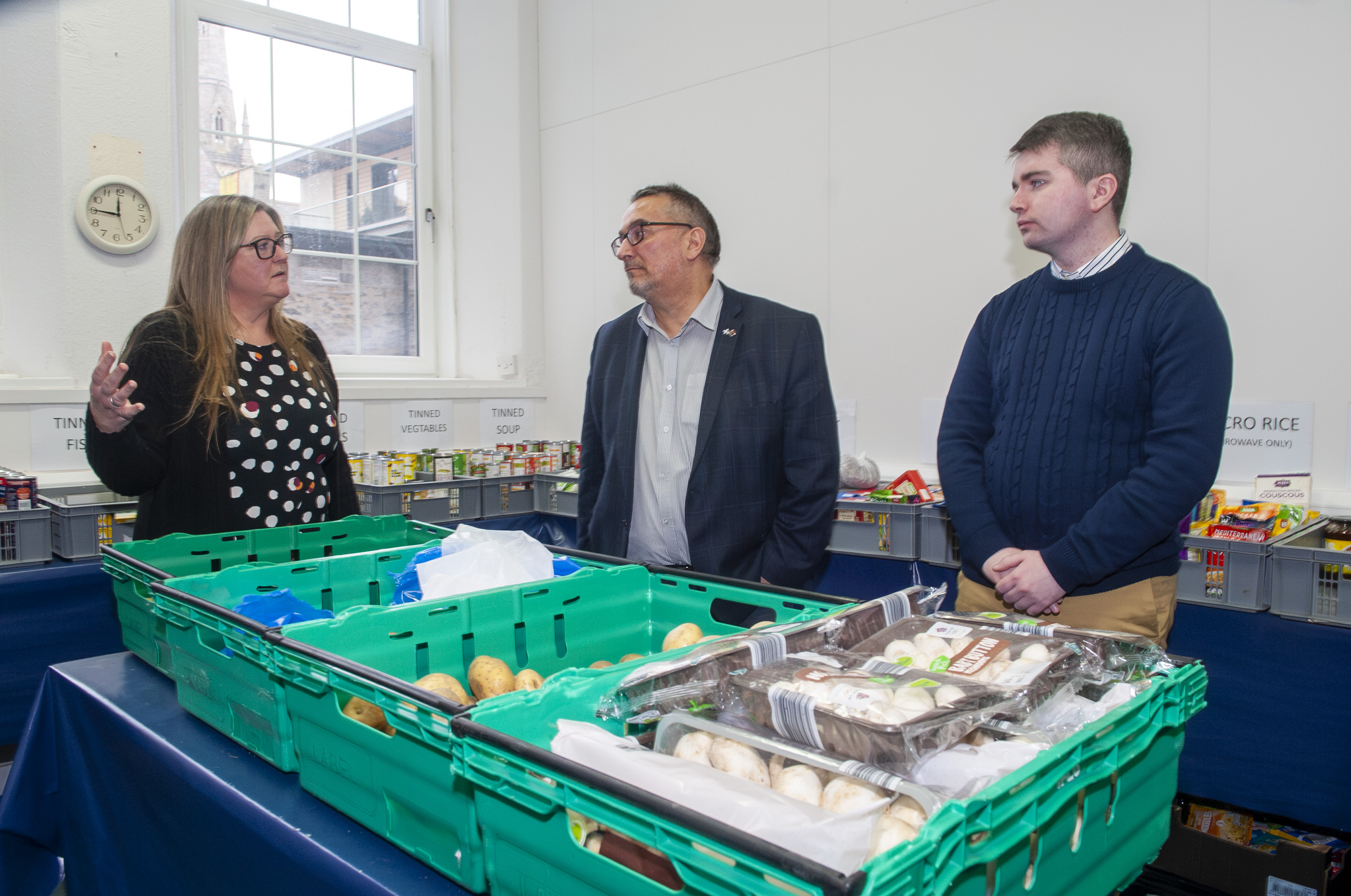 Councillors visit Aberdeen Cyrenians