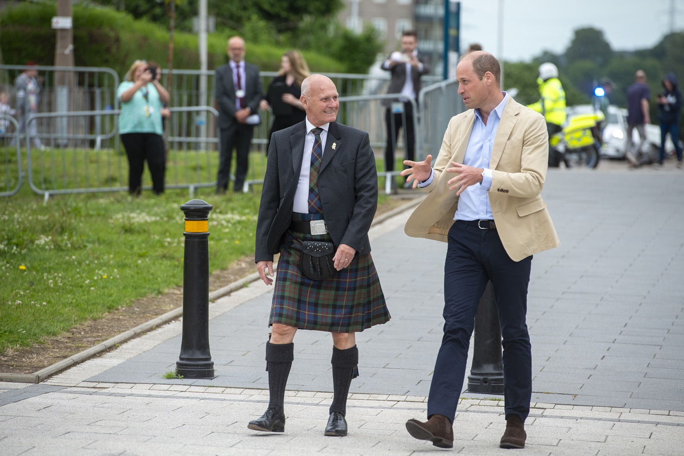 Prince of Wales visits Aberdeen to launch bid to end homelessness