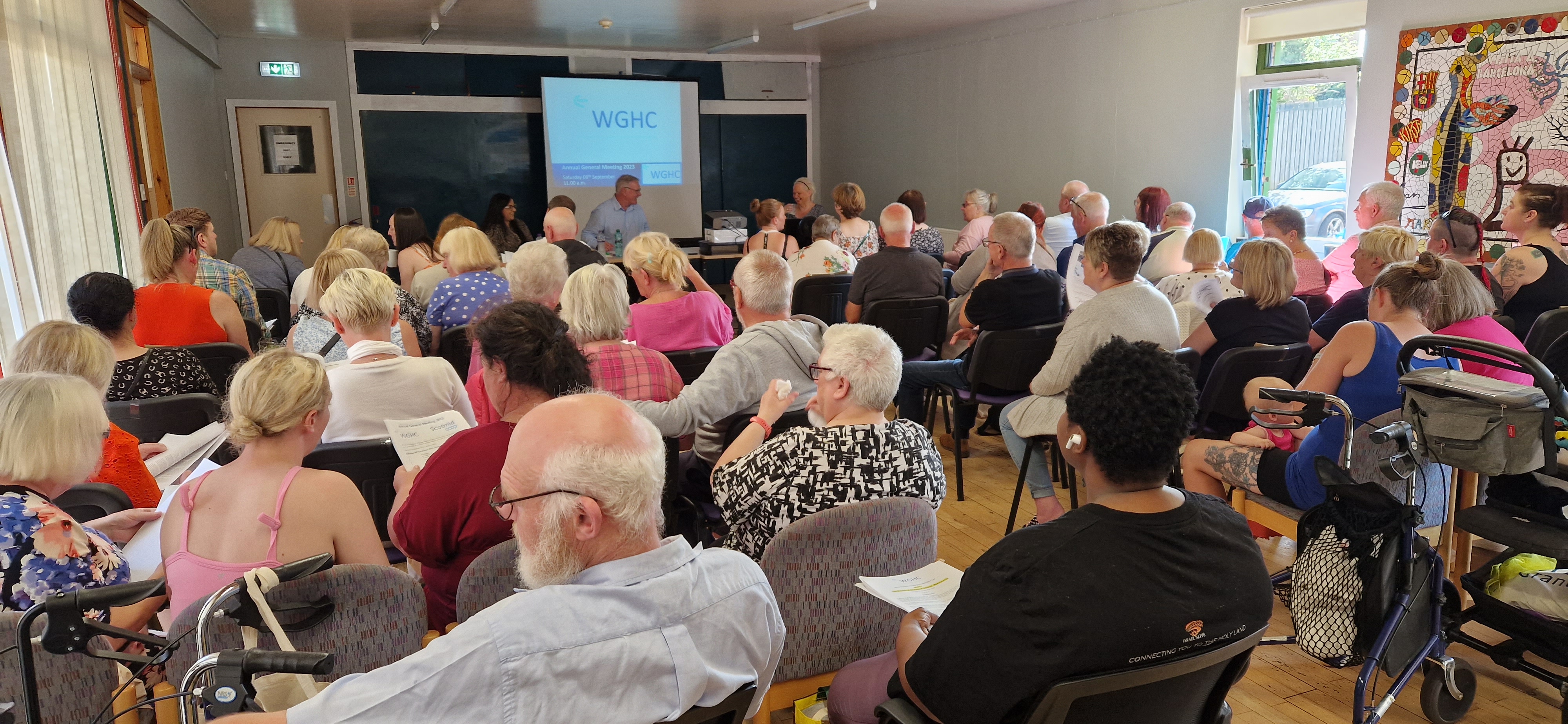 Record attendance at West Granton Housing Co-op's 2023 AGM