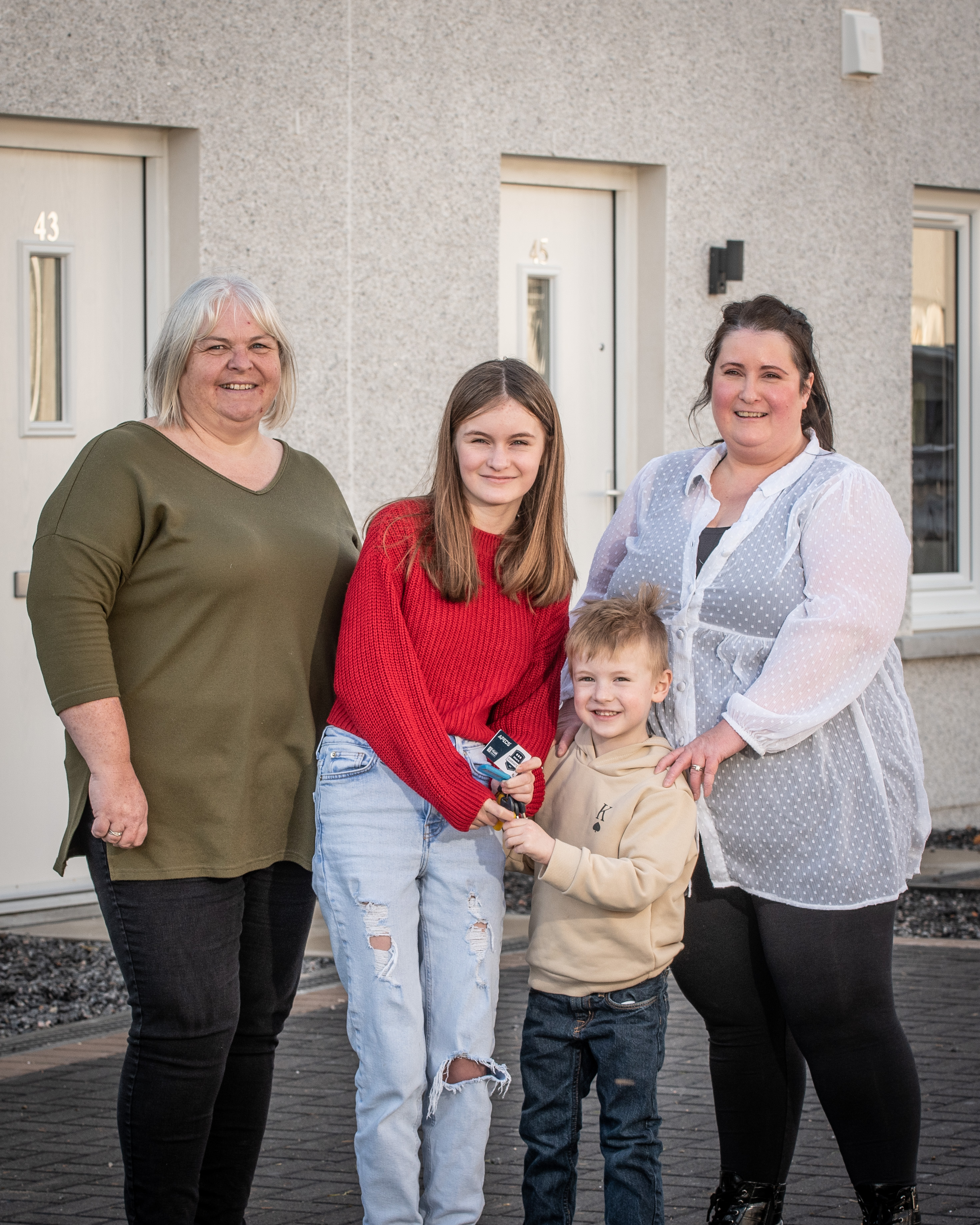 Banchory family gets keys to Osprey new build