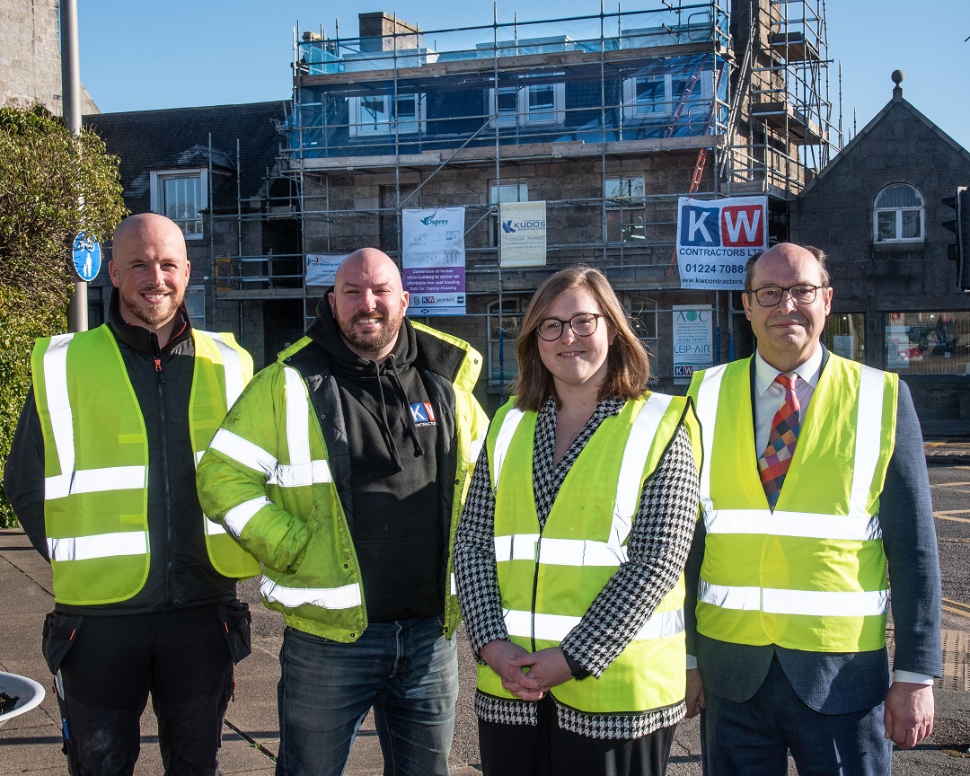 Aberdeen renovation project to create six new homes