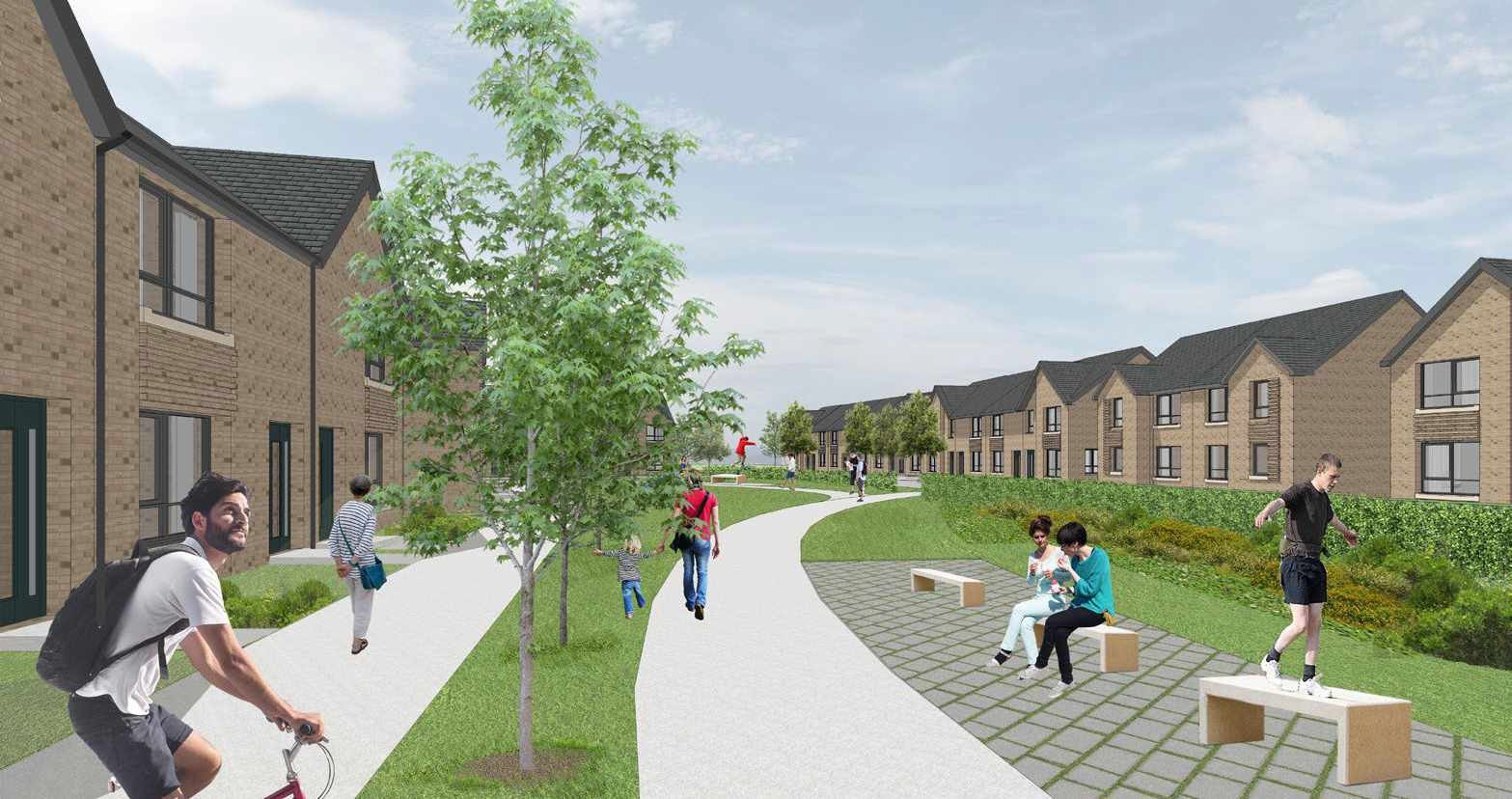 Second bid for new homes at former Tollcross bus depot site