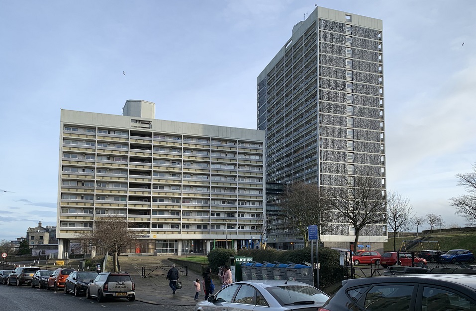 Aberdeen's post-war multi-storey flats listed by Historic Environment Scotland