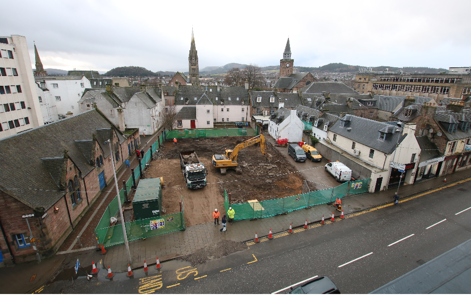 Site works begin at two new Highland housing developments