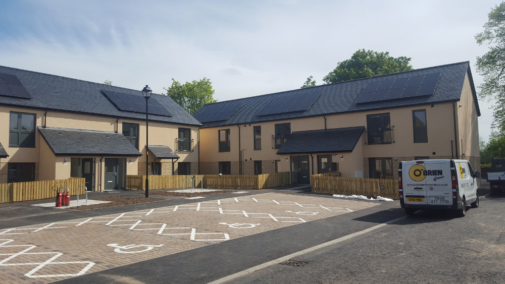 New council homes in Dingwall handed over