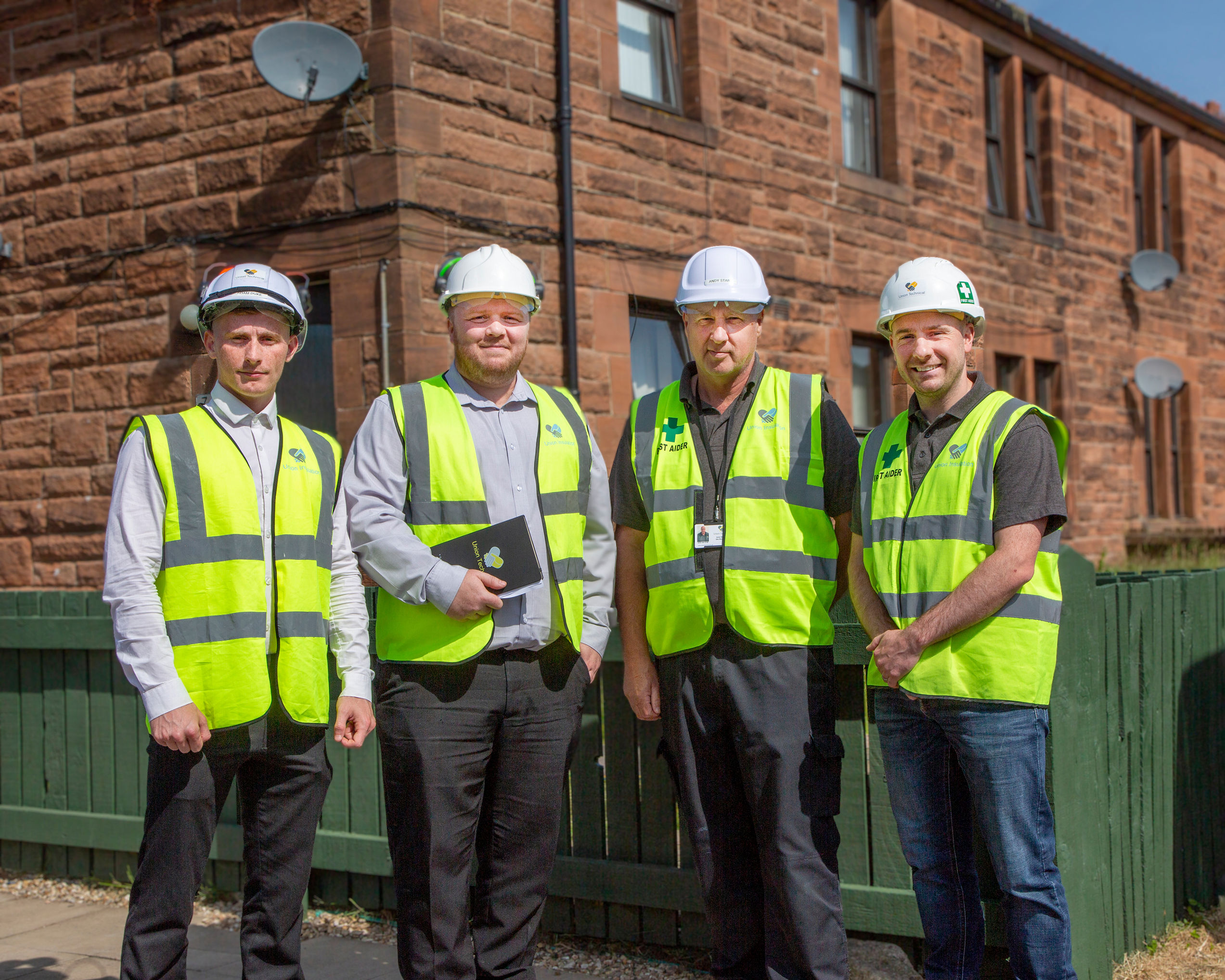 Work begins to retrofit homes in Dumfries