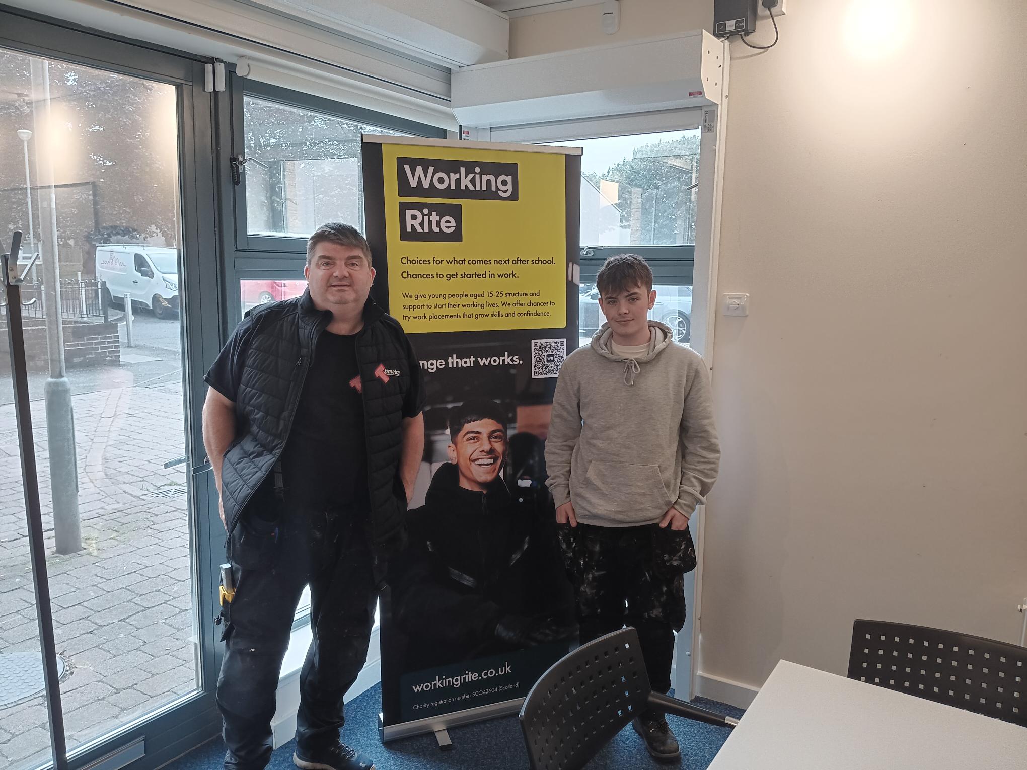 Youngster secures apprenticeship through Whiteinch and Scotstoun partnership