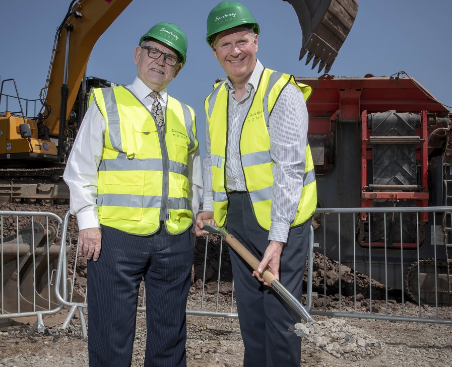 Sanctuary on site with first homes in Inverclyde