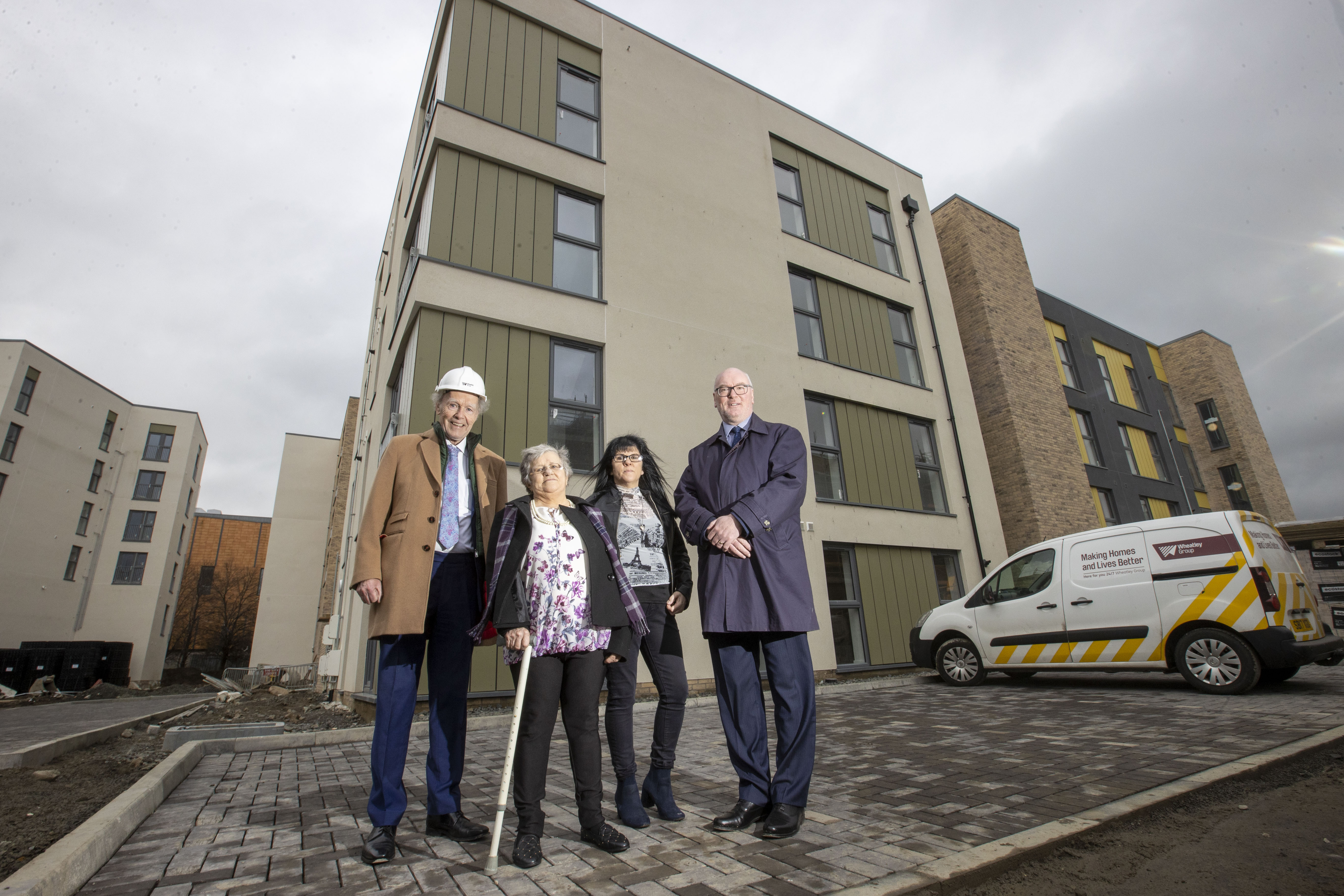 Council leader sees new WLHP homes in Livingston take shape