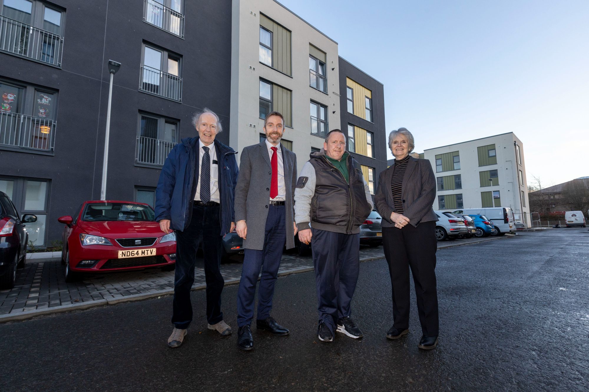 Council leader sees how Wheatley housing and care staff work together in Livingston