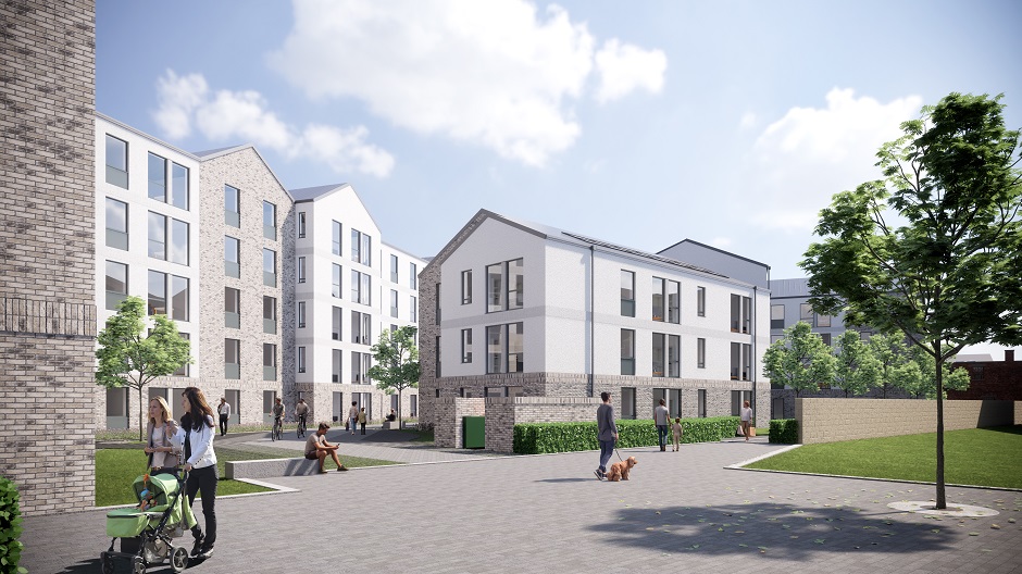 Drum Property Group returns with 146-apartment plan for Leith Walk site 