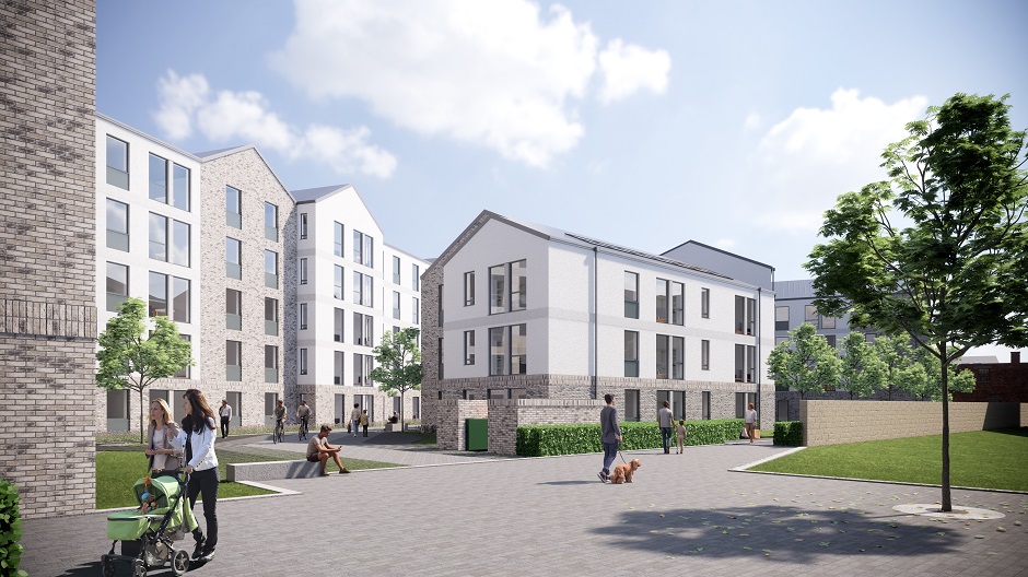 Drum Property Group returns with 146-apartment plan for Leith Walk site