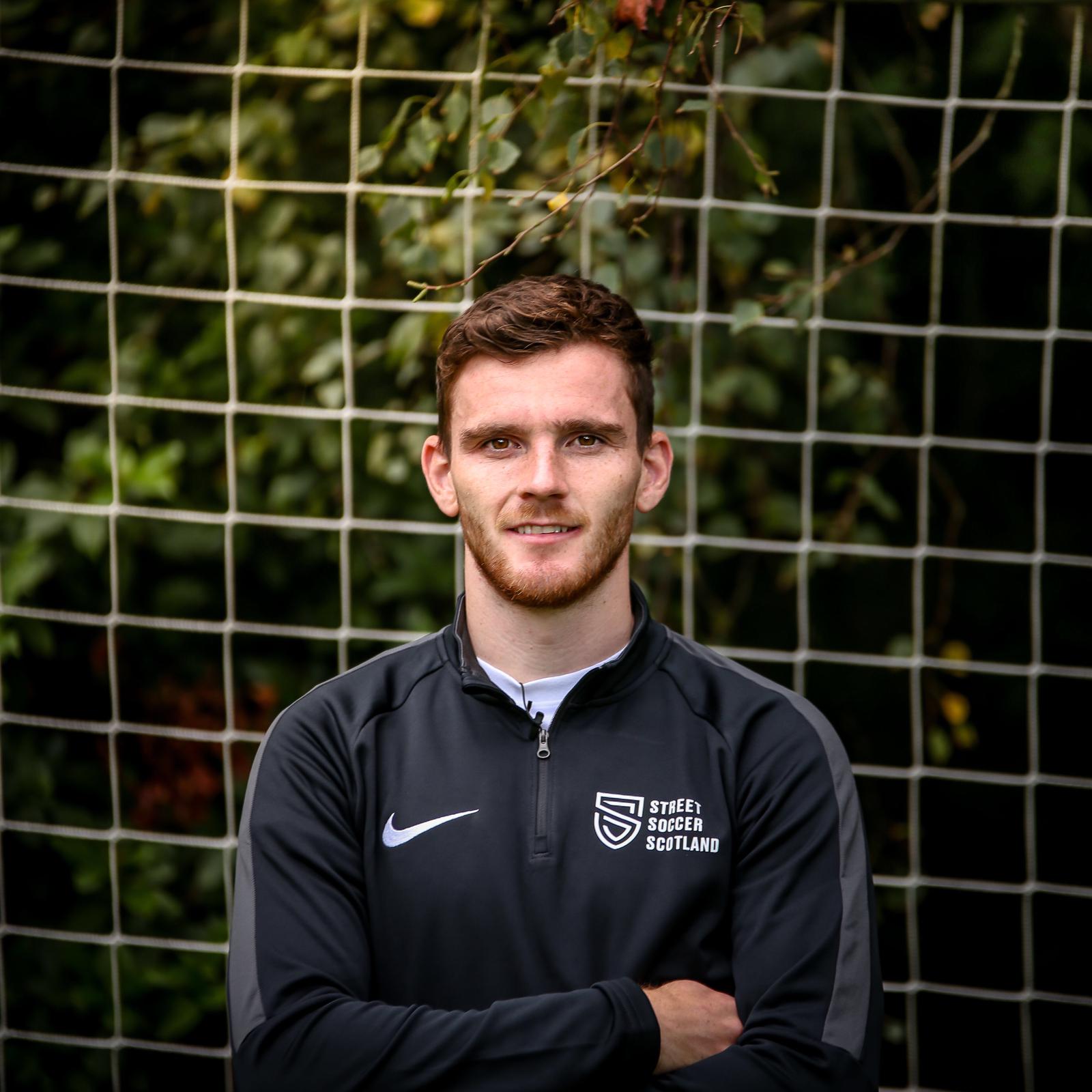 Andy Robertson named Street Soccer Scotland ambassador