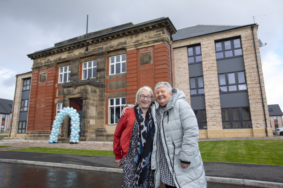 Two retired lollipop ladies return to former school set for homes conversion