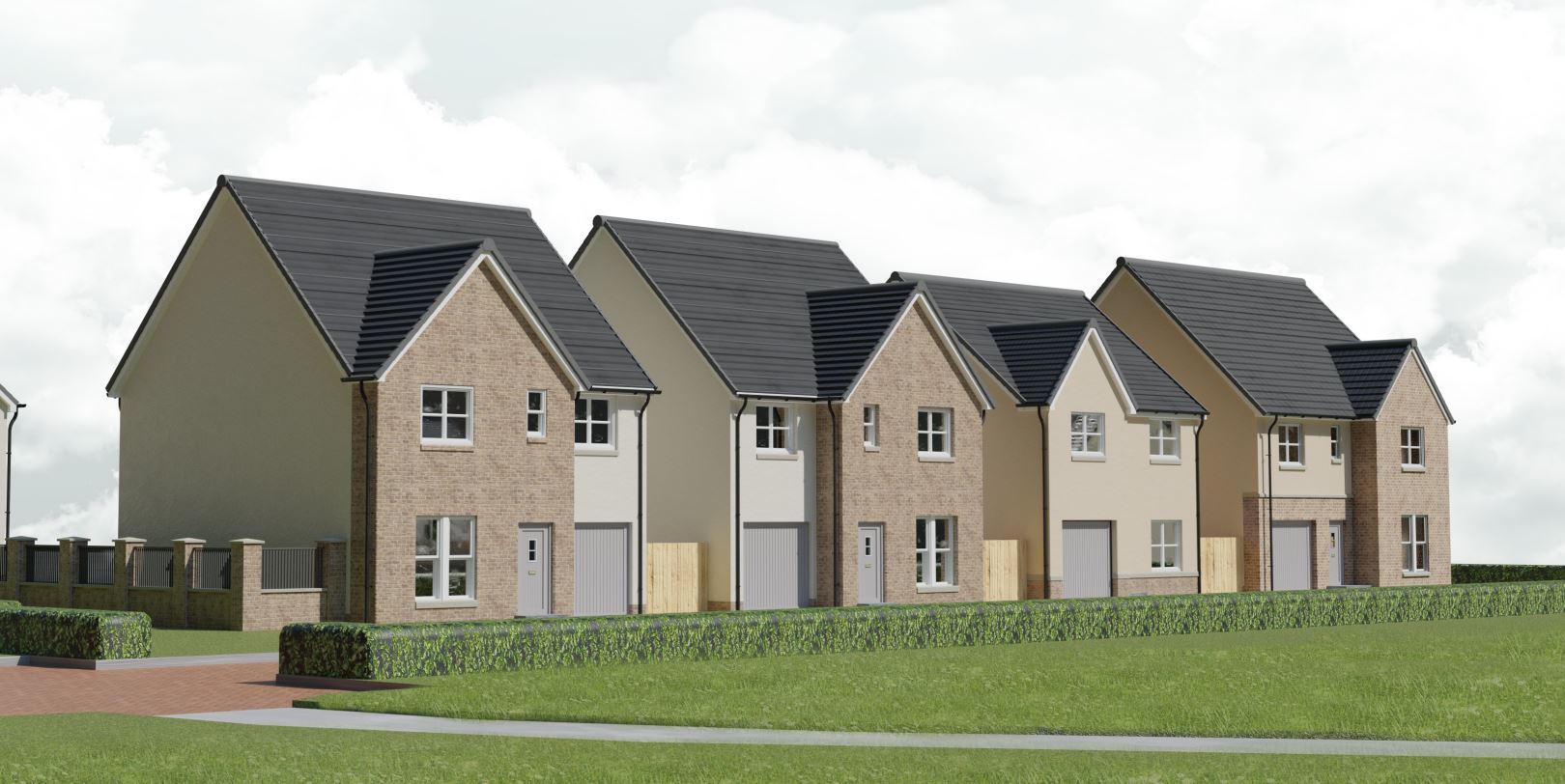 Work begins on 120 new homes in East Calder