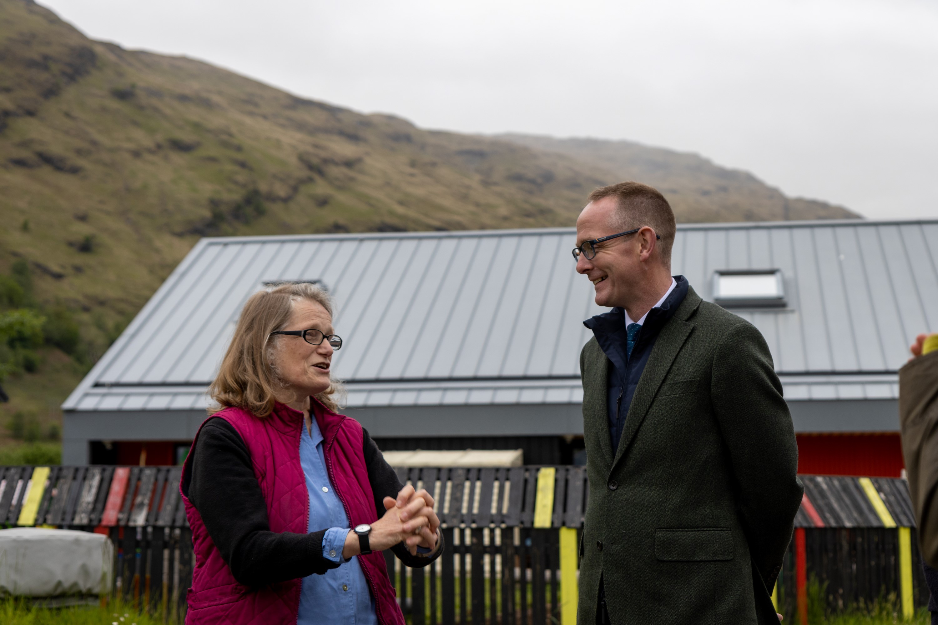 Rural estates in Argyll host visit by John Lamont MP