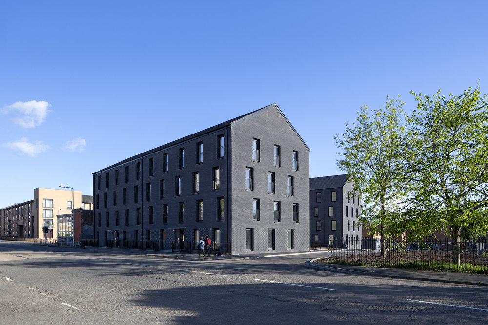 Flemish-inspired flats completed in Pollokshaws