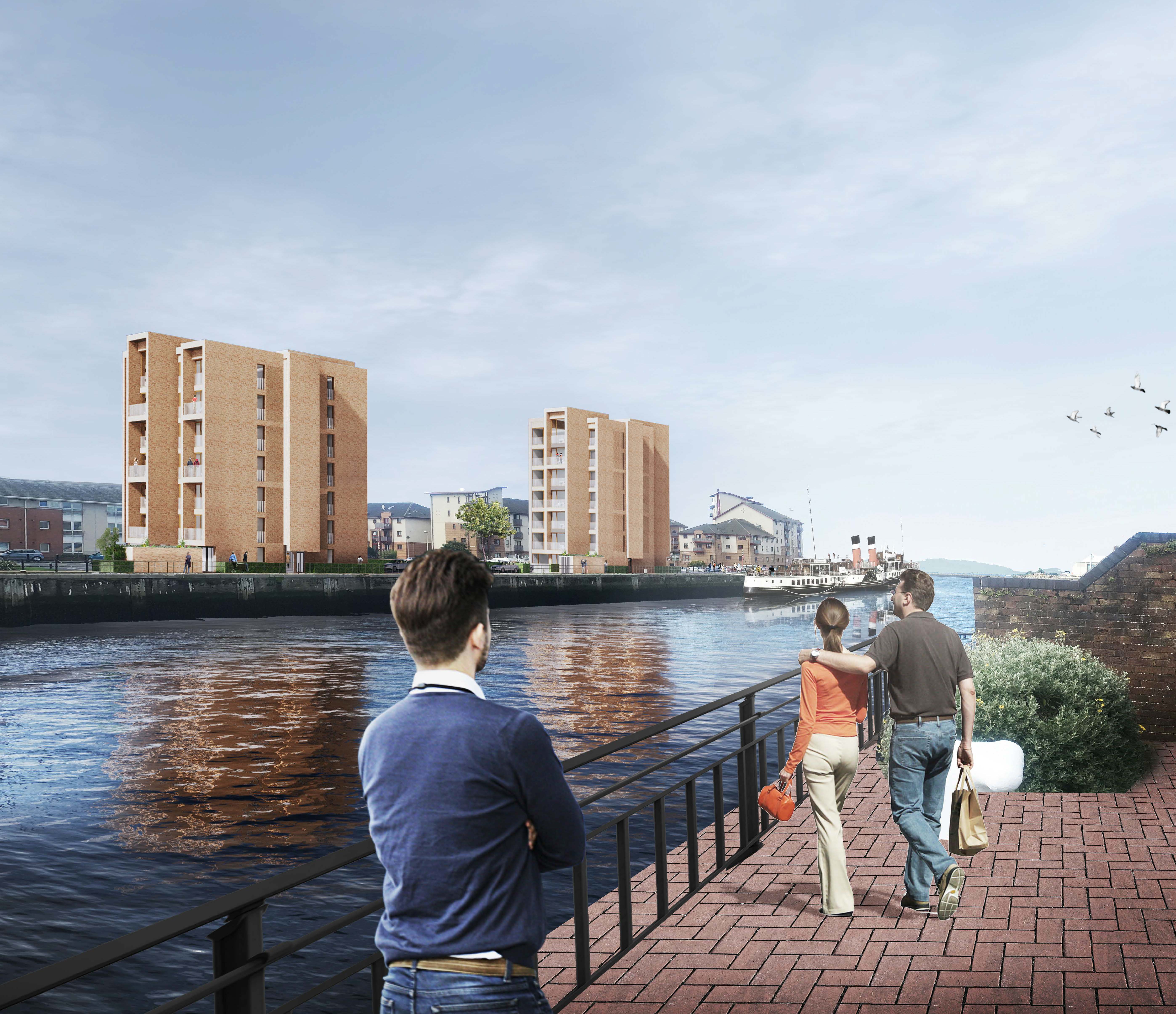 Planning consent given for new Ayr harbour homes