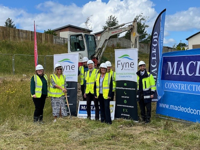 Fyne Homes begins work on new homes on Bute