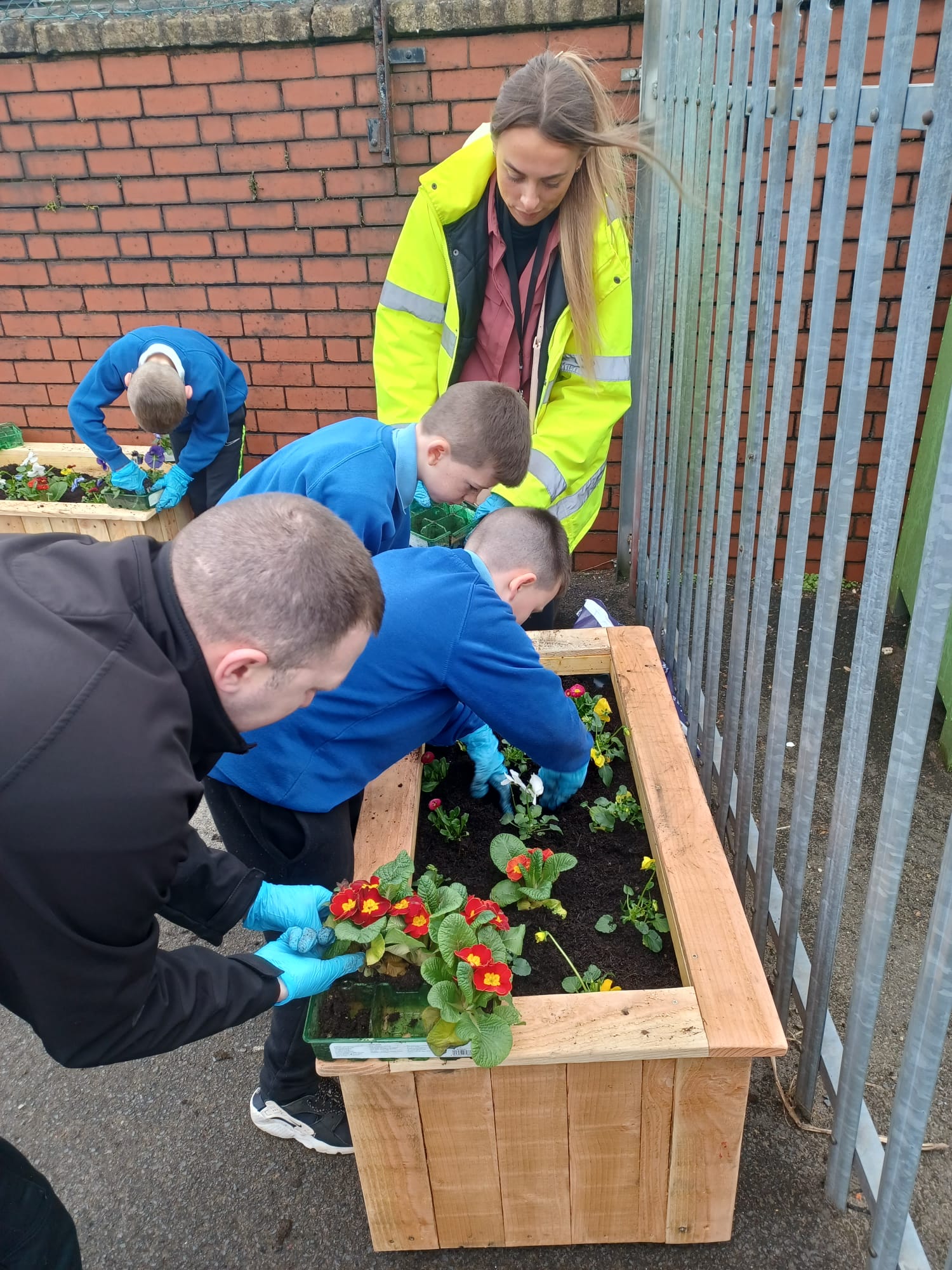 Kids clean up during Wheatley environmental week of action