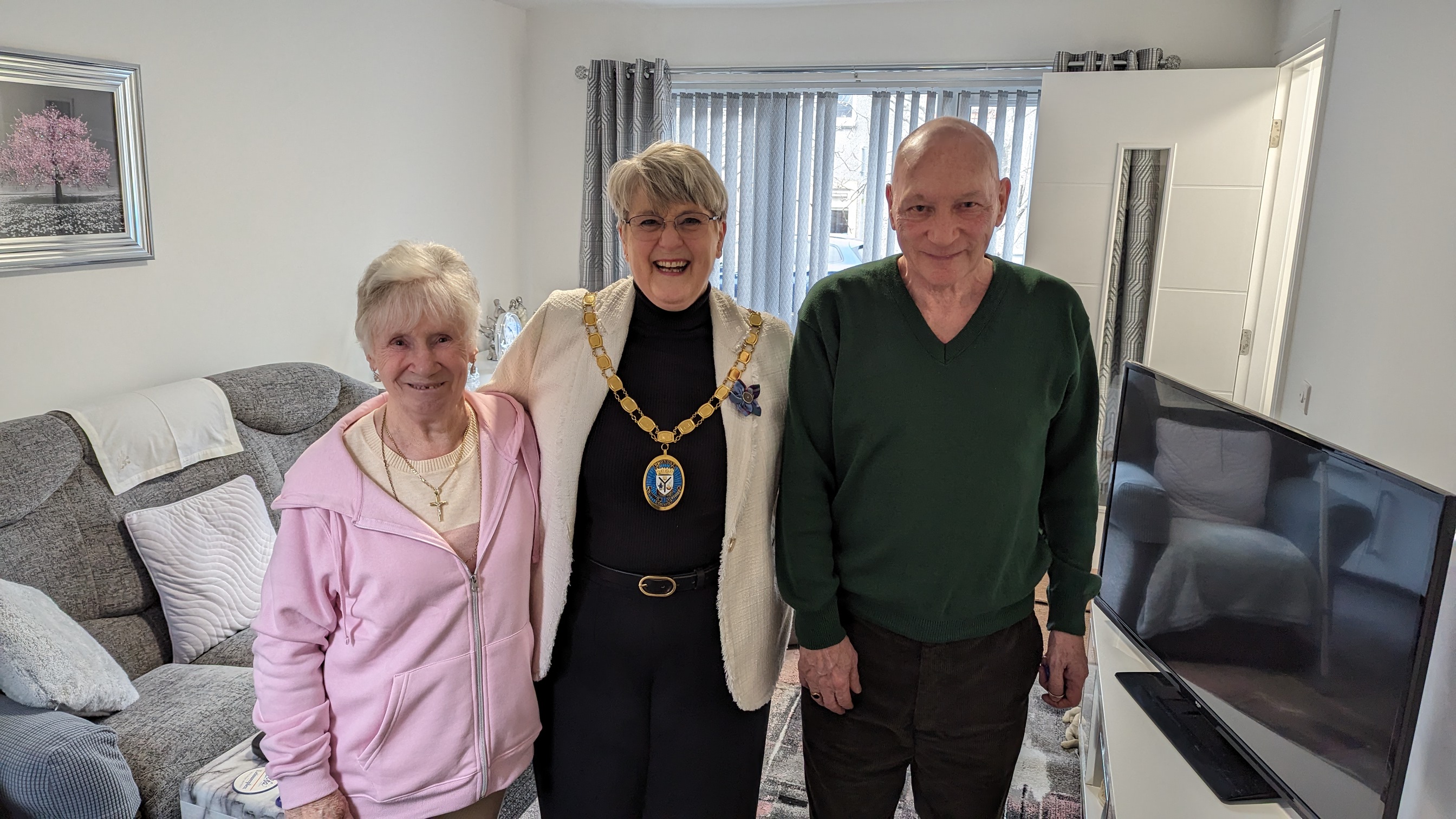 Official re-opening of Barnett Court in Saltcoats after £3m refurbishment