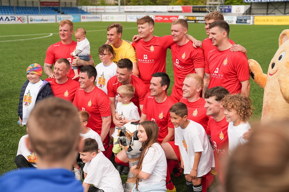 Barratt Developments sponsors football festival with £32,000 raised for Archie Foundation