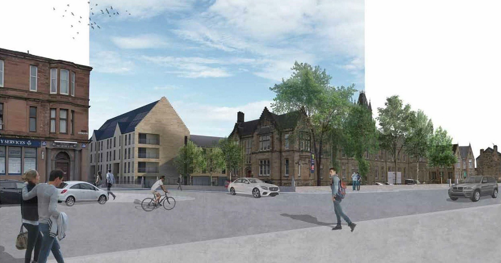 Flats for social rent planned at old Glasgow swimming pool