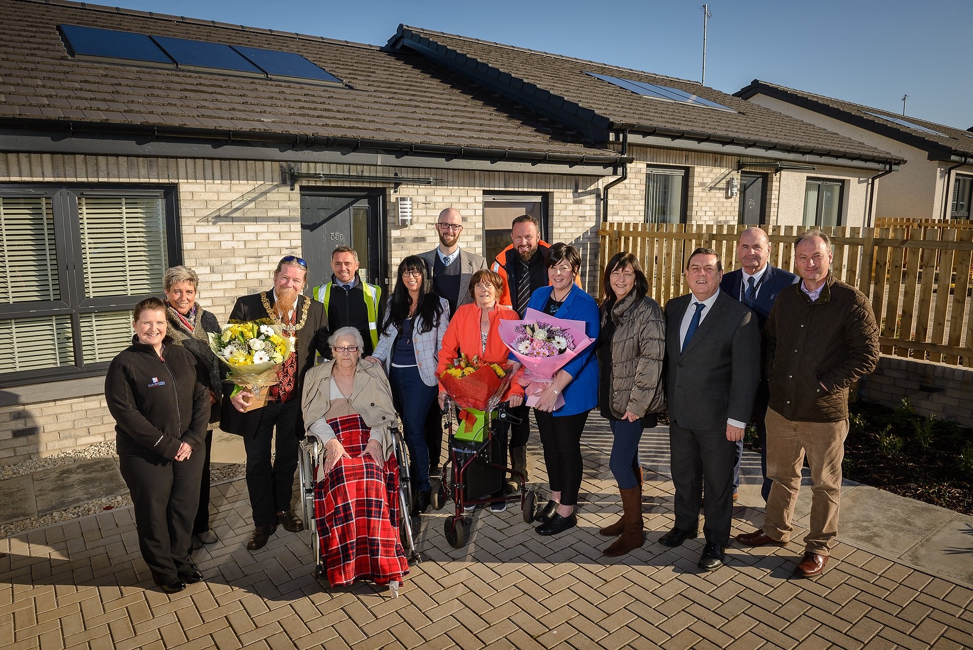 Tenants move into new council homes in Kilmarnock