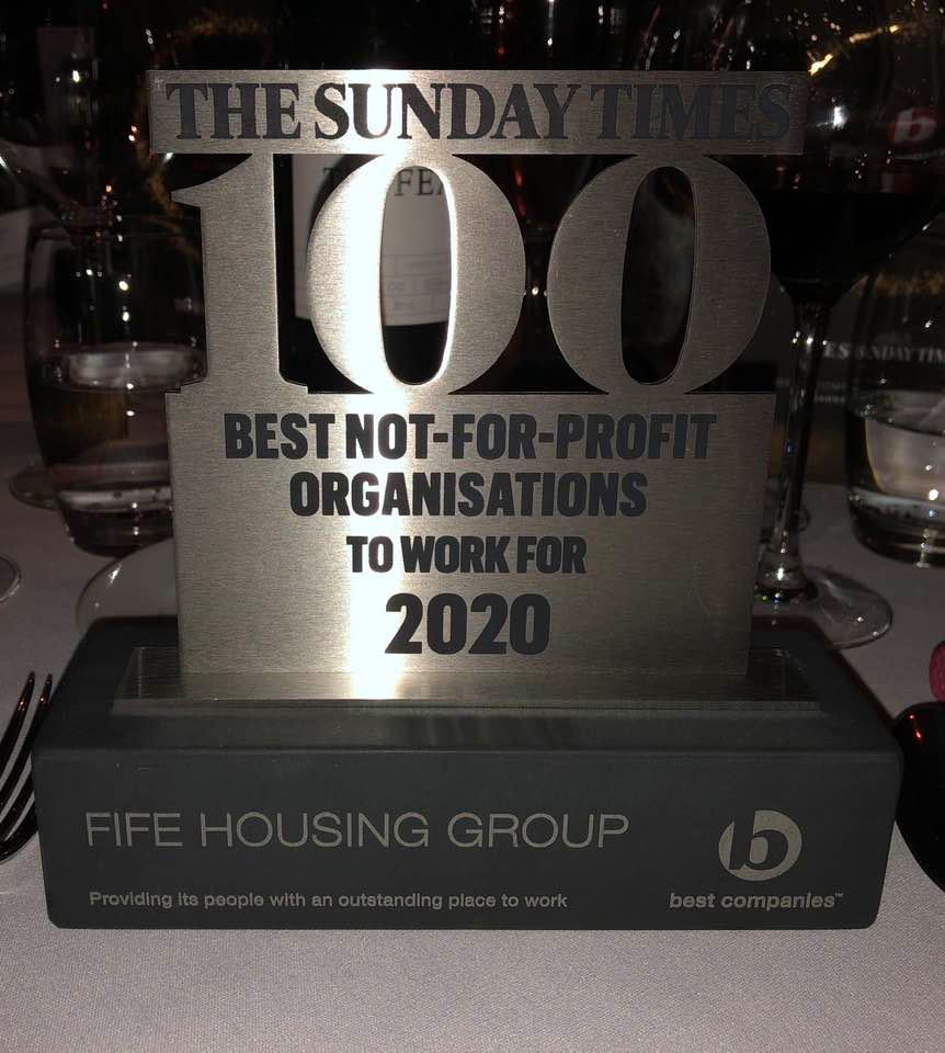 Fife Housing Group completes Best Companies hat-trick