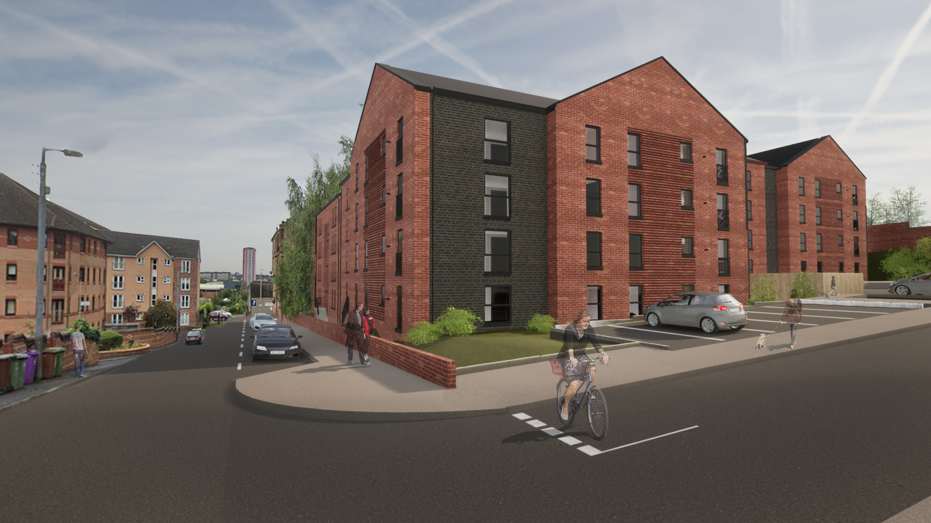 55 homes for social rent planned at former Glasgow football ground
