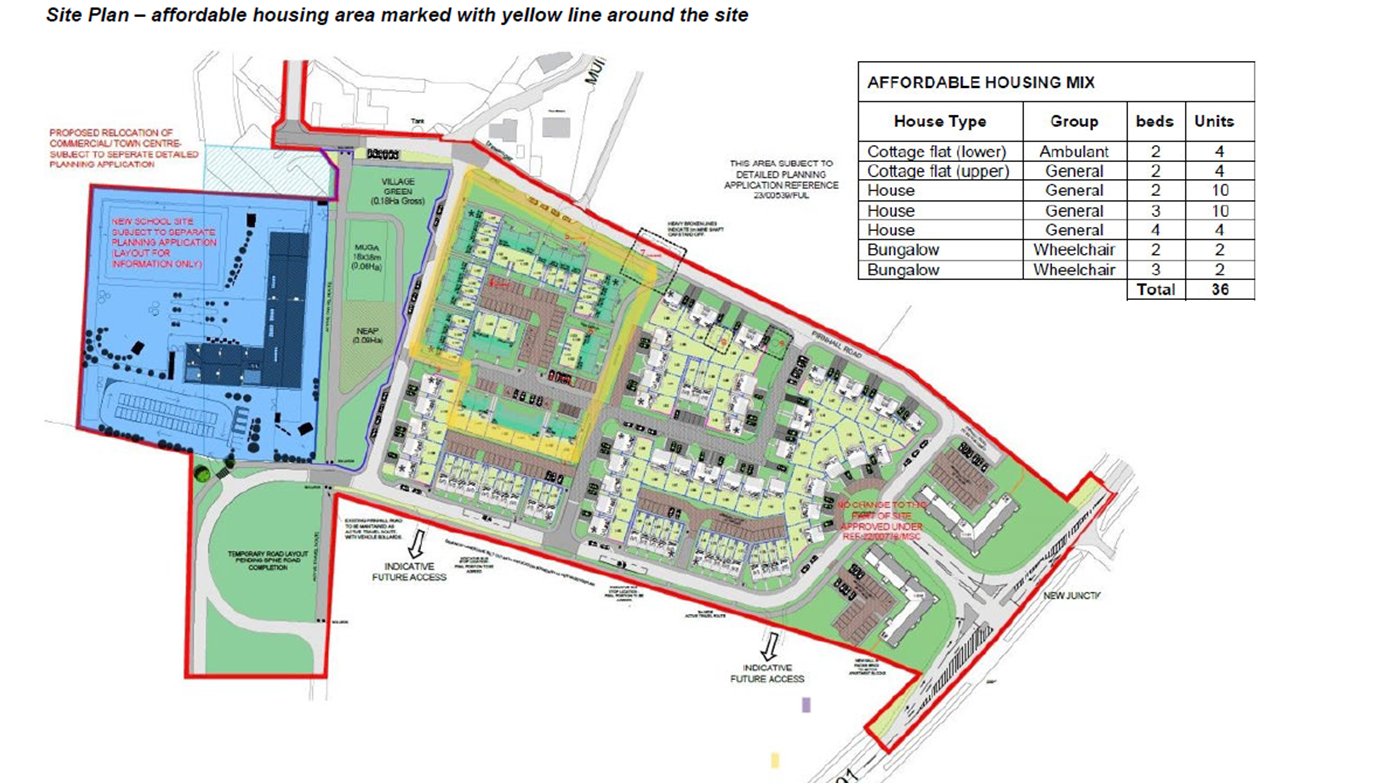 Stirling Council to deliver 36 new social homes at Brucefields