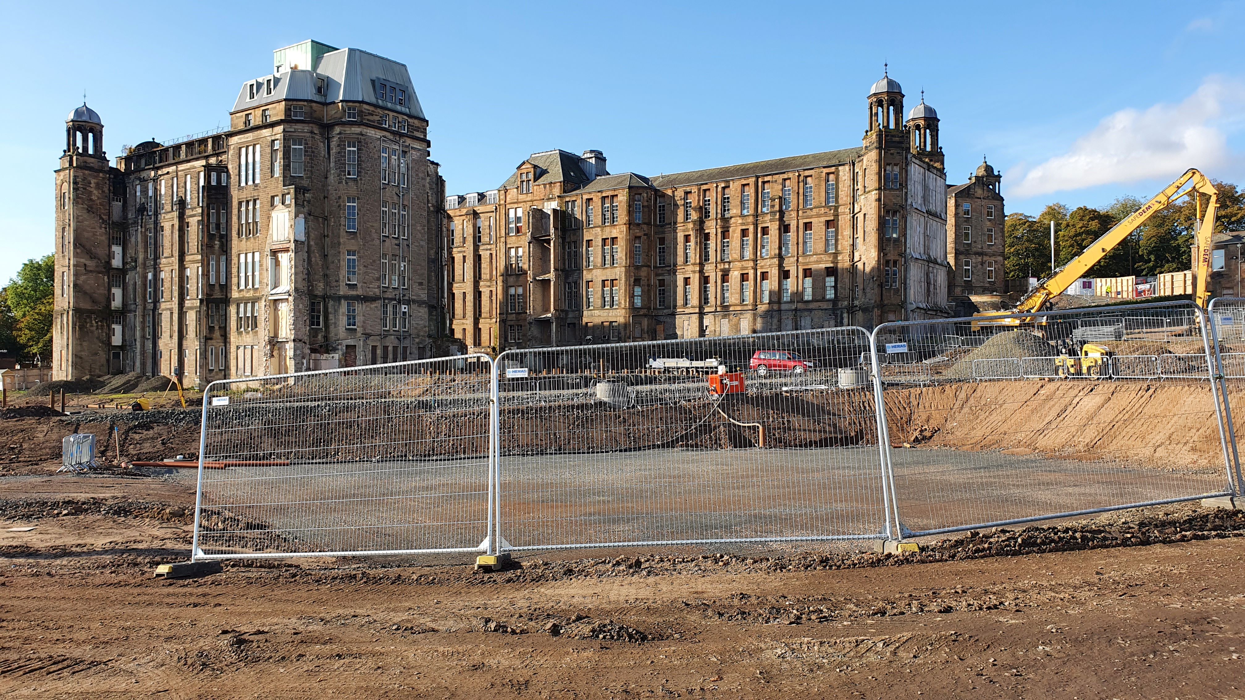 Work begins on new homes at former Victoria Infirmary site