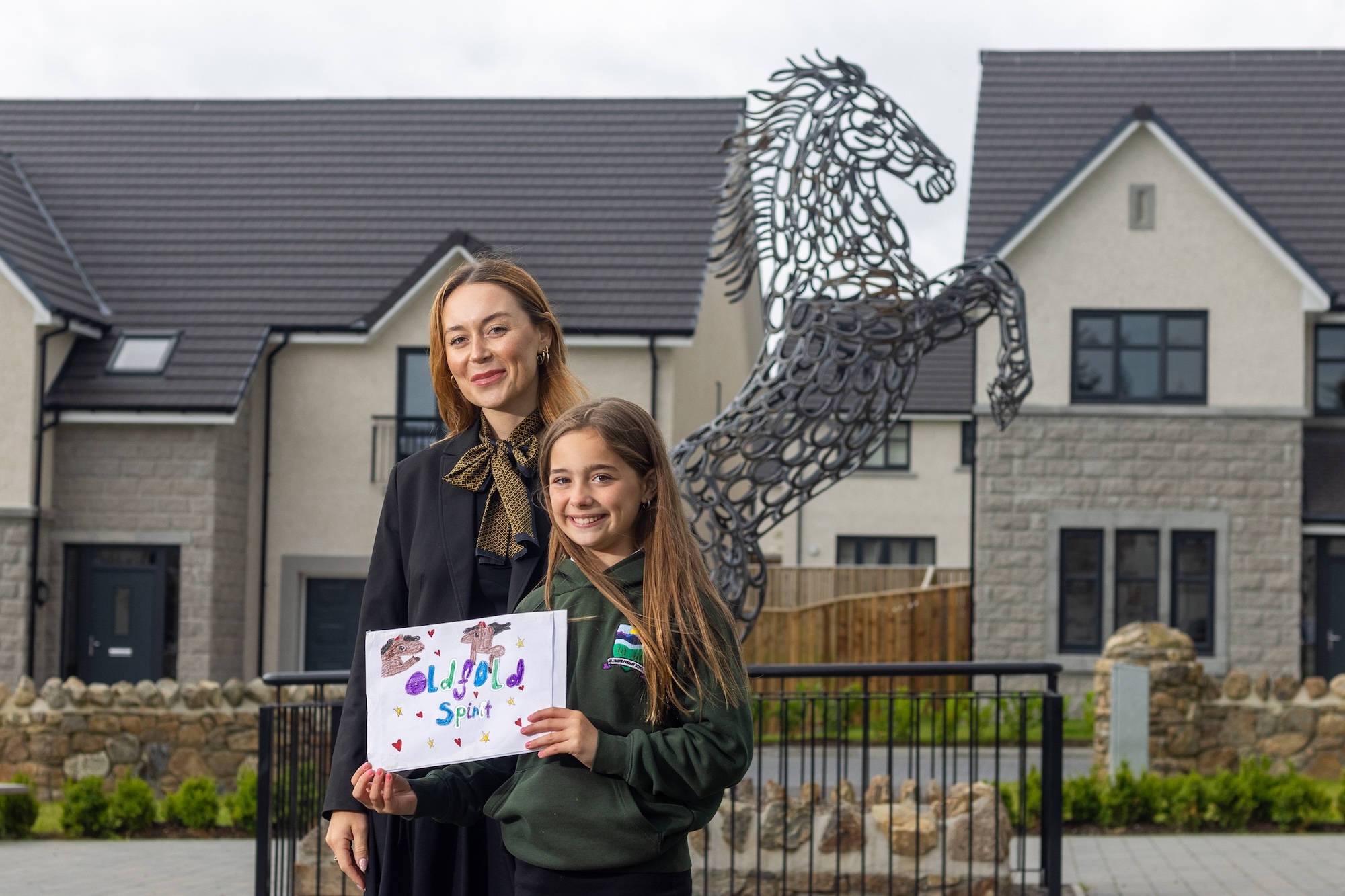 Milltimber pupil brings ‘Oldfold Spirit’ to local development