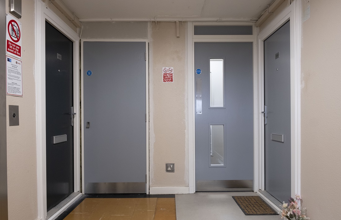 CCG concludes major fire door replacement programme in South Lanarkshire