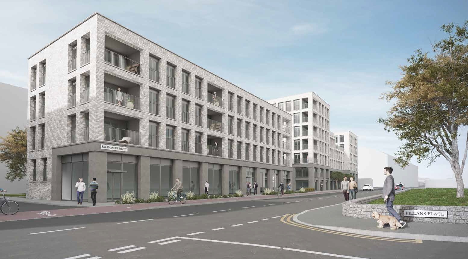 285-home apartment plan submitted for Leith industrial site