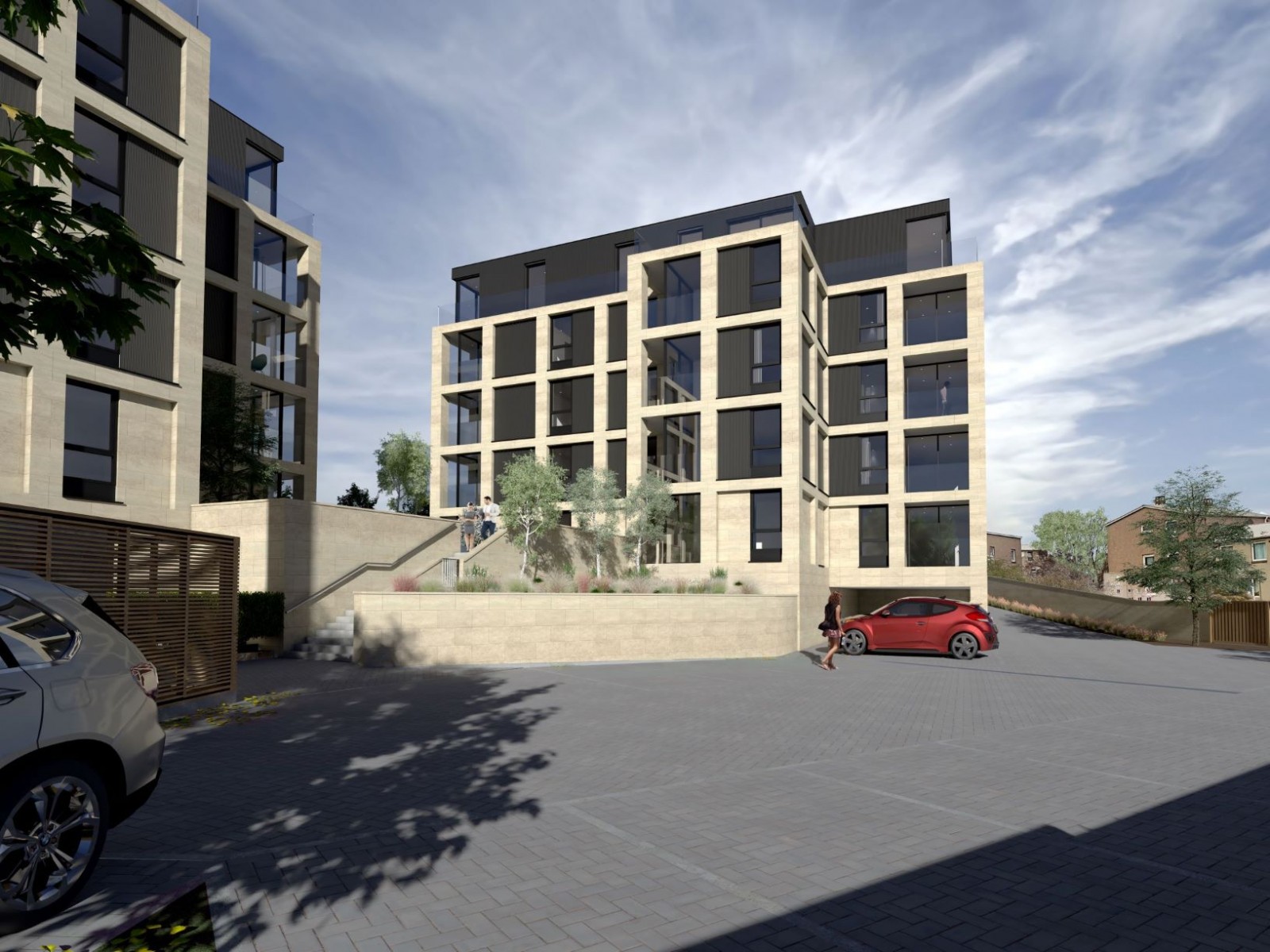 Apartment blocks planned for Edinburgh's Northfield district