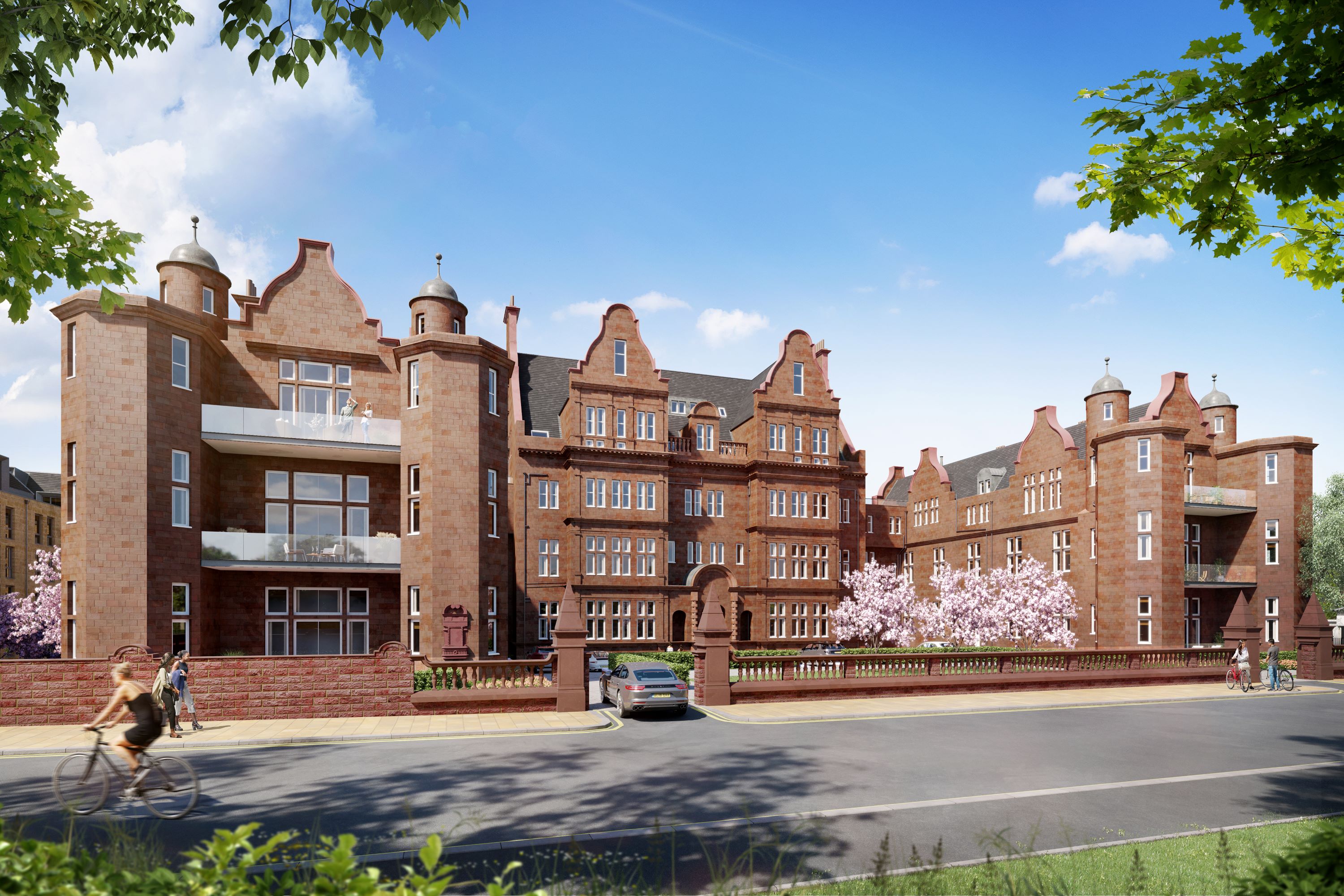 Work underway at 93-home luxury Edinburgh development