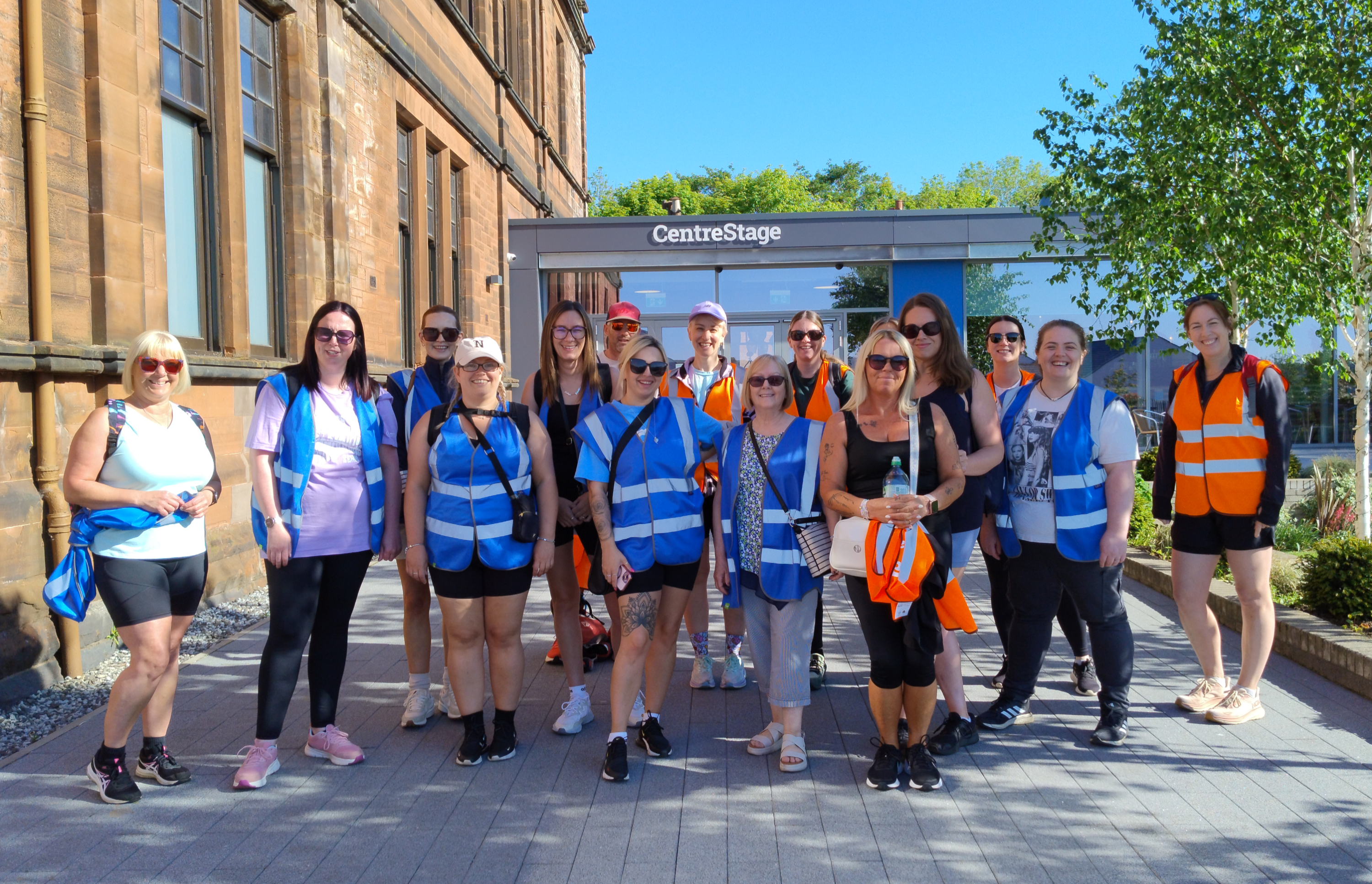 CHAP staff and trustees complete 18-mile fundraising challenge