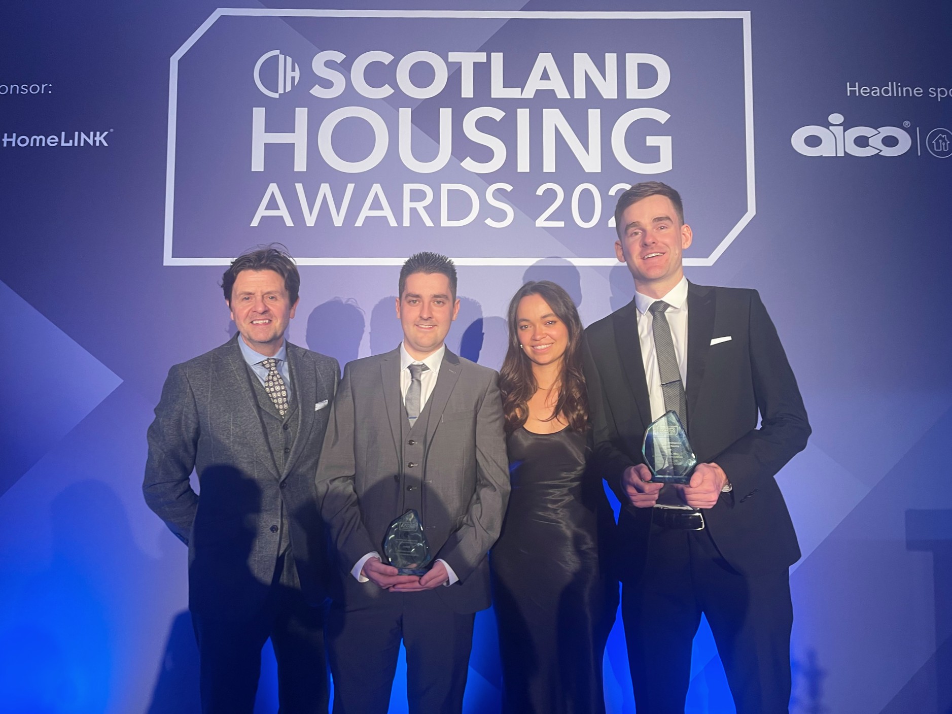 Kingdom celebrates double win at CIH Scotland Housing Awards