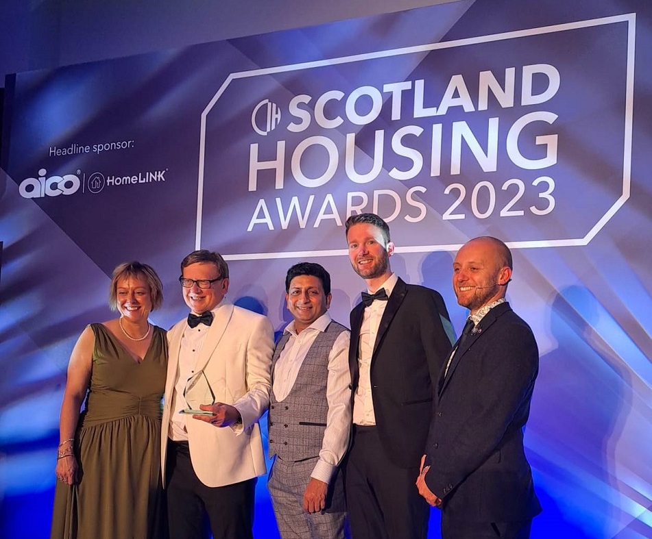 Craig Stirrat recognised with Lifetime Achievement prize at CIH Scotland awards
