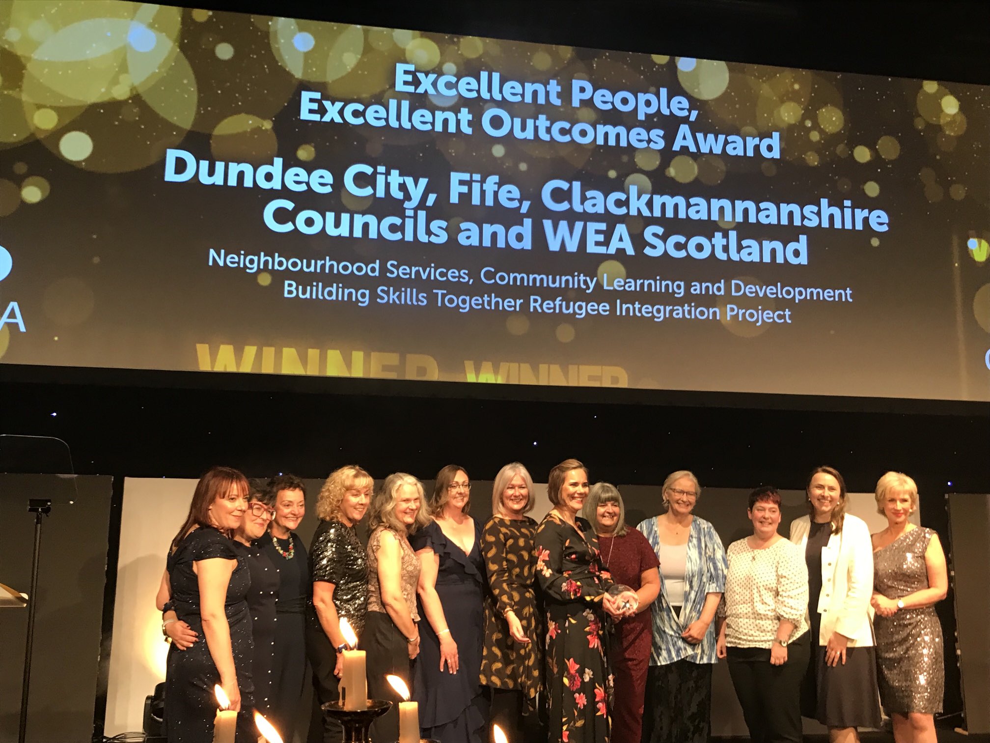 Councils partnership wins COSLA excellence award for refugee integration scheme