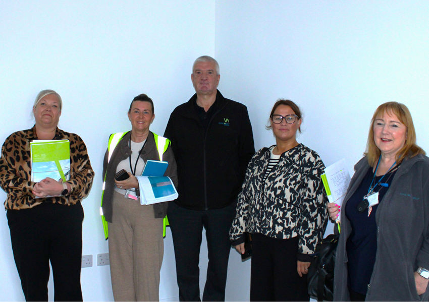 New Airdrie homes handed over to Clyde Valley Housing Association residents
