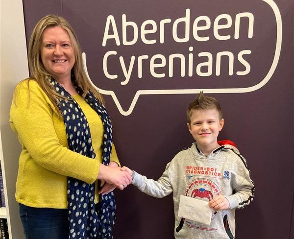 Kind-hearted youngsters raise funds for Aberdeen Cyrenians