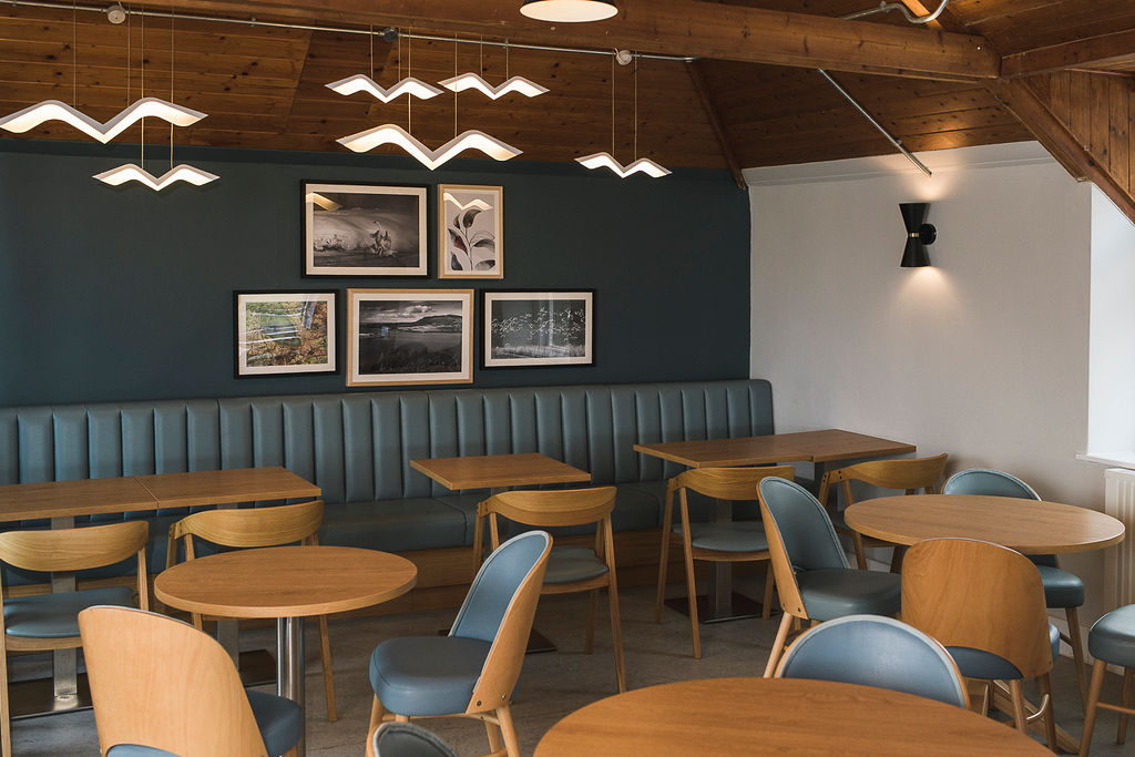 Spot on lighting for RSPB Loch Leven's new café