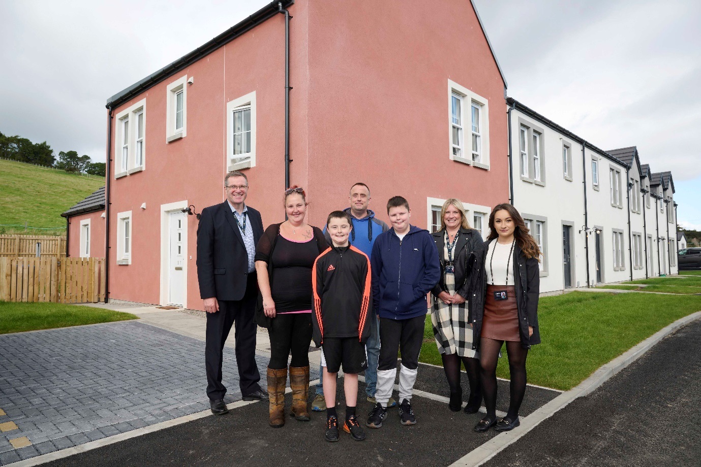 Cairn unveils new affordable housing development in Rosemarkie